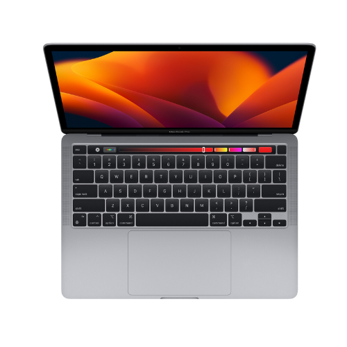 Apple MacBook Pro M2 de 13 pulgadas, 512 GB, CPU de 8 núcleos, GPU de 10 núcleos (mediados de 2022), gris espacial
