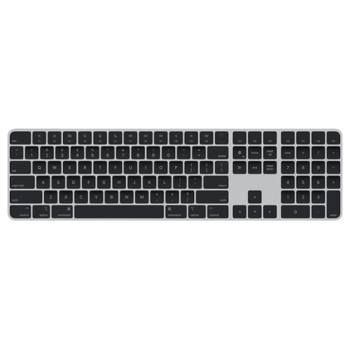 Magic Keyboard με Touch ID και Αριθμητικό Πληκτρολόγιο για μοντέλα Mac με Apple Silicon - Αγγλικά ΗΠΑ - Black Keys