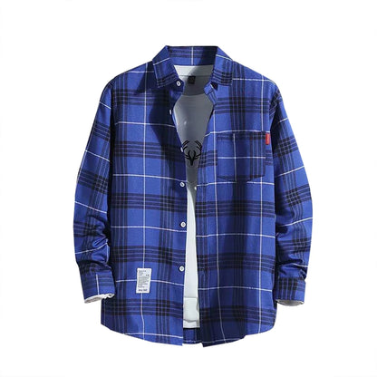 Regular Fit Plaid Button-Down Shirt