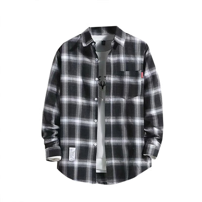 Regular Fit Plaid Button-Down Shirt