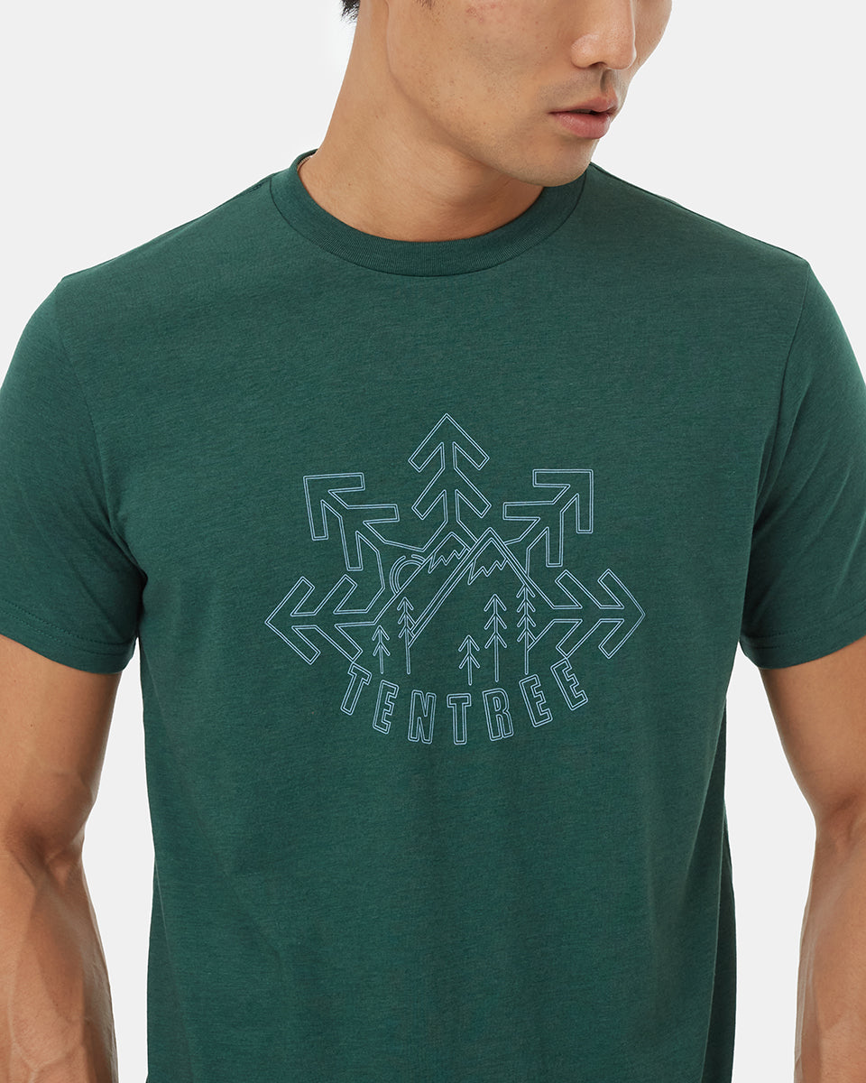 Μπλουζάκι Tentree Winter Mountain