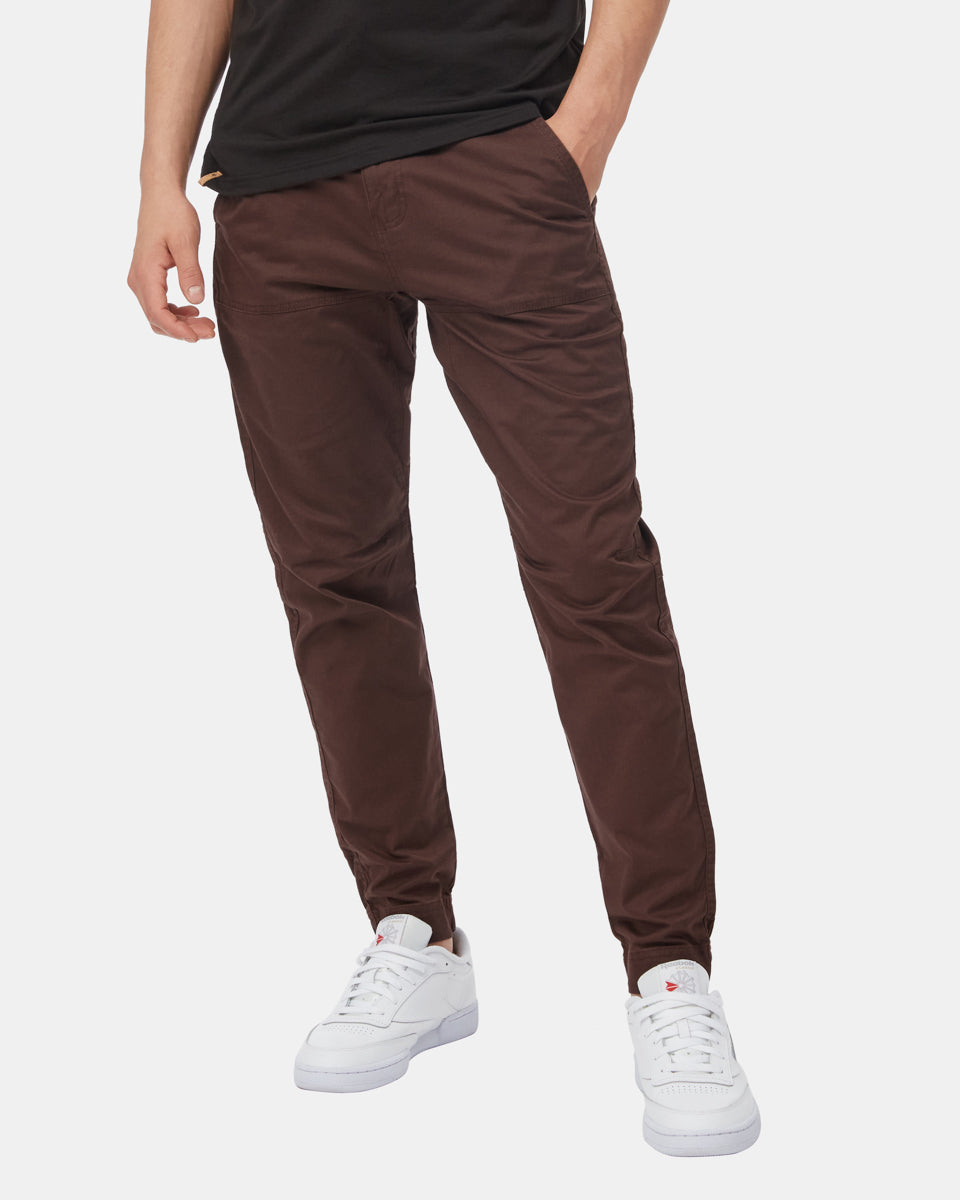 Ελαστικό Twill Παντελόνι Jogger για καθημερινή χρήση
