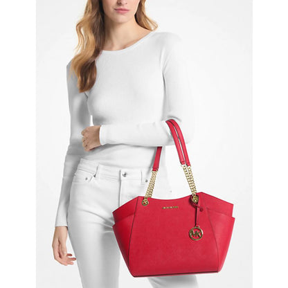 Michael Kors Jet Set Large Shoulder Bag, Saffiano Leather