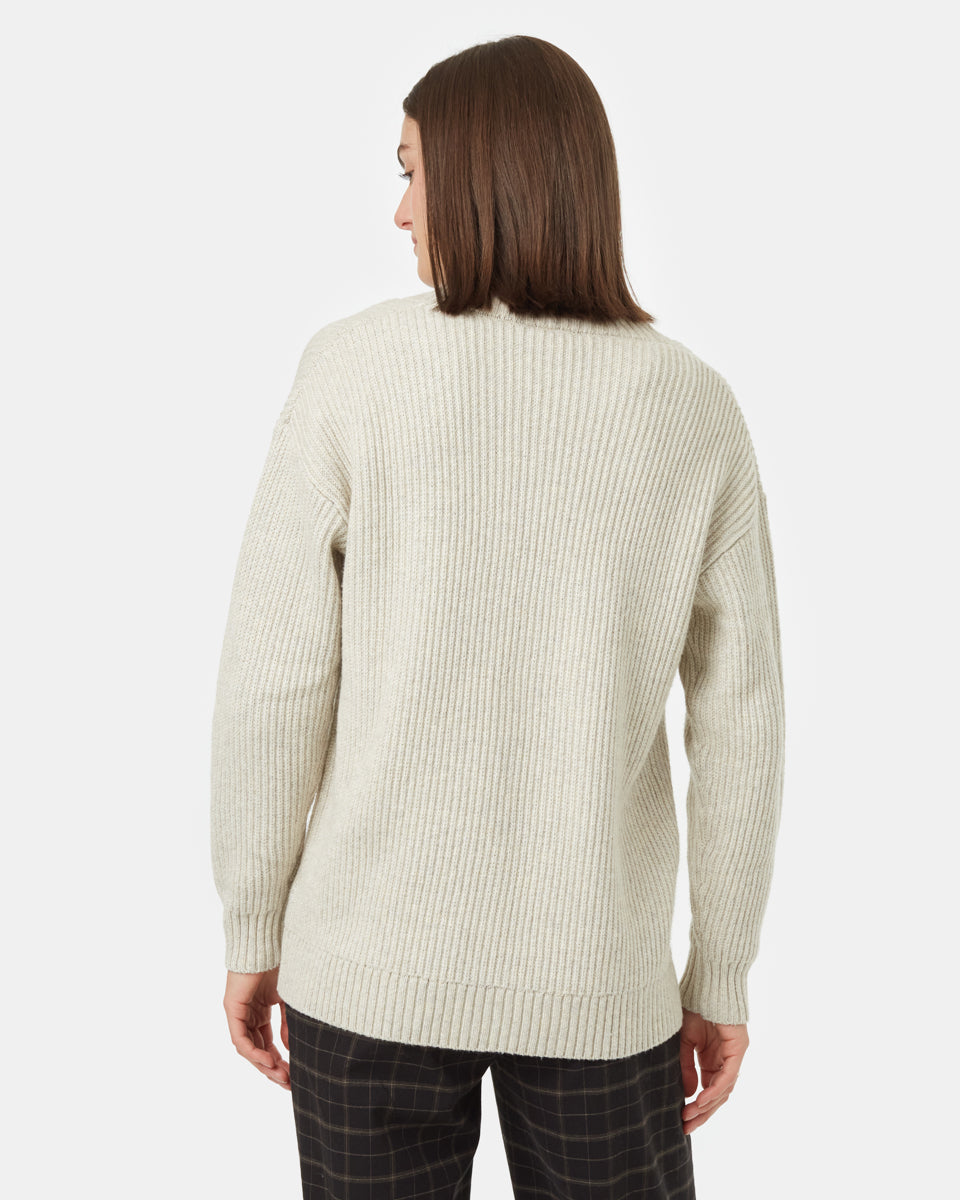 Highline Oversized Ζακέτα με Κουμπιά