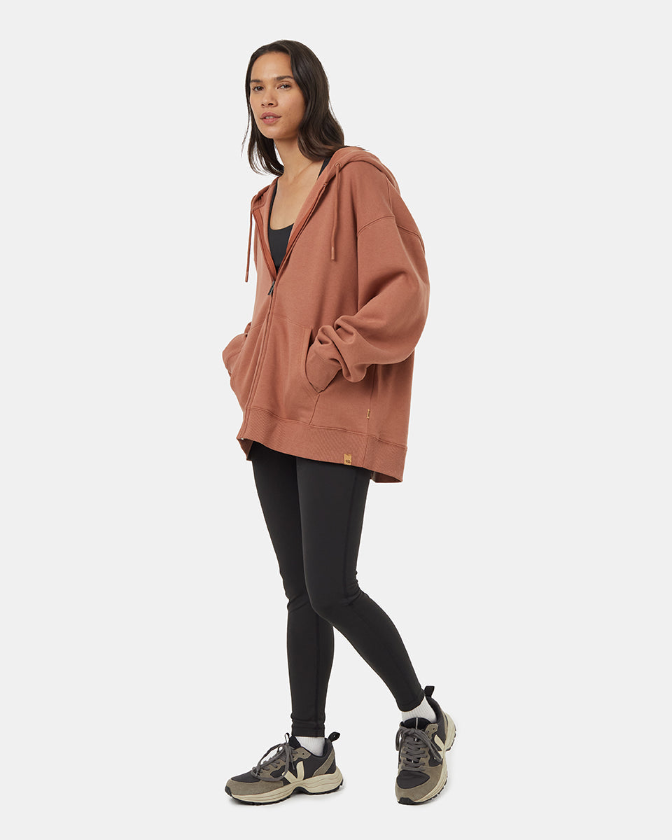 TreeFleece Oversized Zip Hoodie
