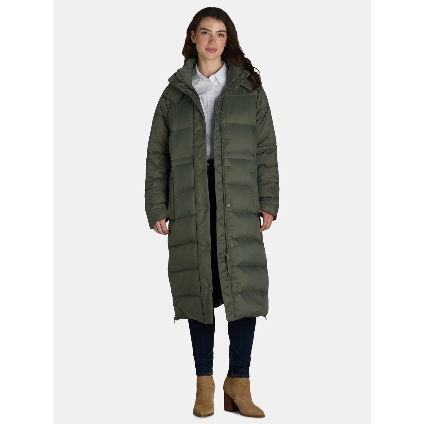 Ozark Trail Long Hooded Down-Filled Parka