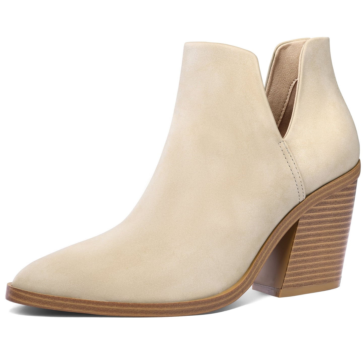 Pennysue Nude Ankle Booties