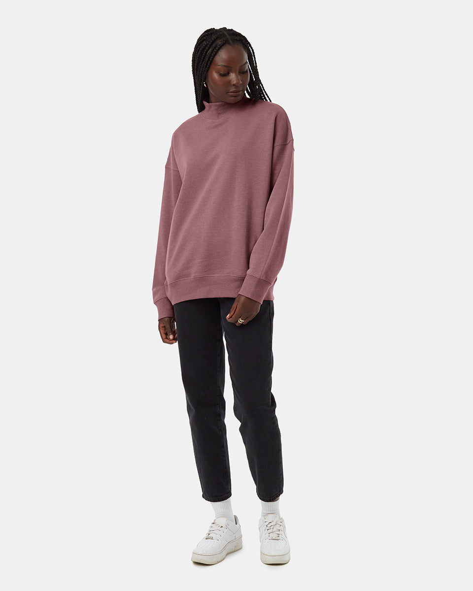 Treefleece Oversized Ψεύτικο Λαιμόκοψη