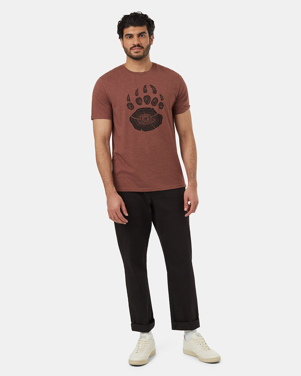 Camiseta con garra de oso