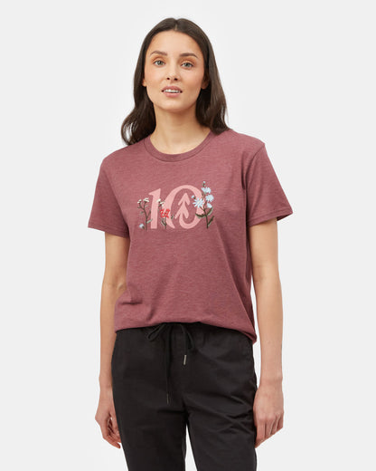 Floral Logo T-Shirt