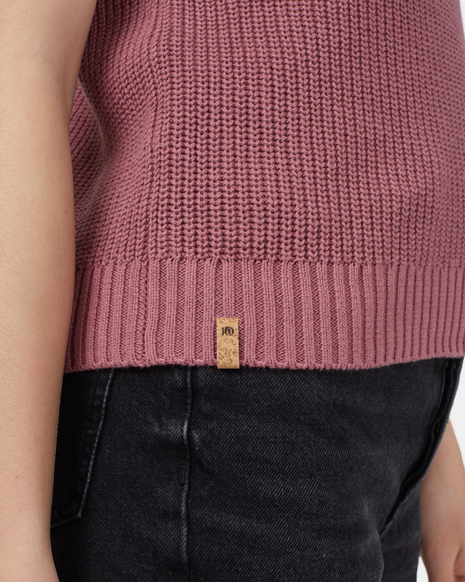 Φανέλα από βαμβάκι Highline με πλέξη