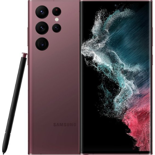 Samsung Galaxy S22 Ultra 5G 128GB - Μπορντό (Ξεκλείδωτο)