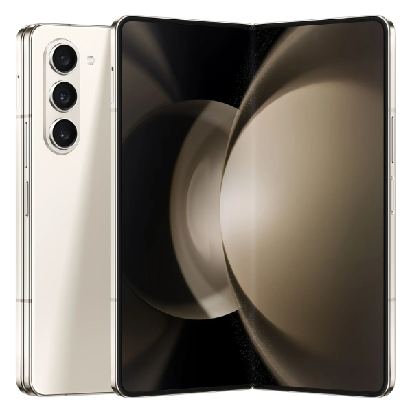 Samsung Galaxy Z Fold 5 256GB 5G - Κρεμ (Ξεκλείδωτο)