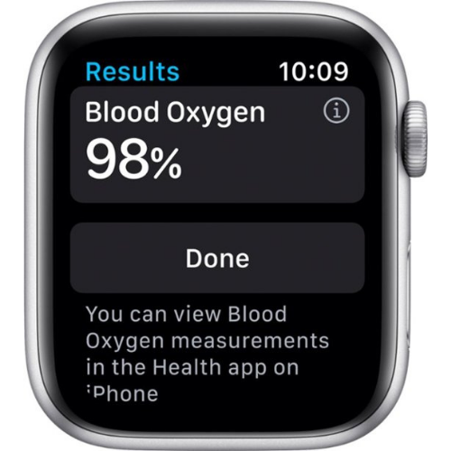 Apple Watch Series 6 40 mm plateado (celular + GPS)