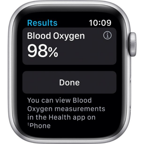 Apple Watch Serie 6 40 mm Plata (GPS)