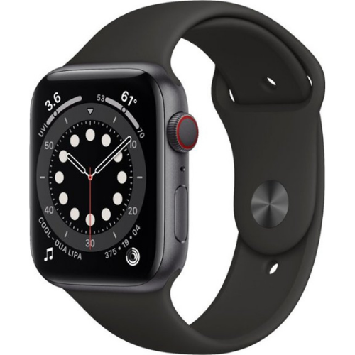 Apple Watch Series 6 44 mm gris espacial con celular y GPS