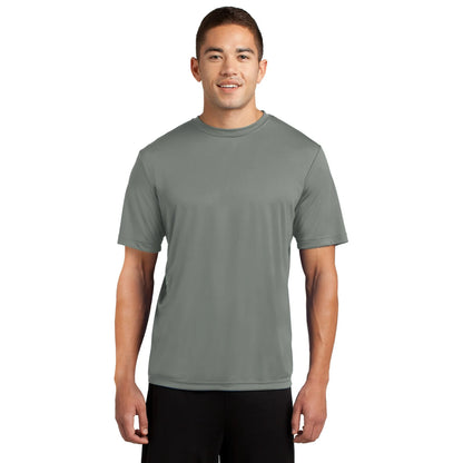 Men Plain Elbow Sleeves T-Shirt