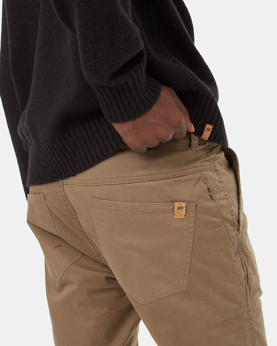 Ελαστικό Twill Παντελόνι Jogger για καθημερινή χρήση