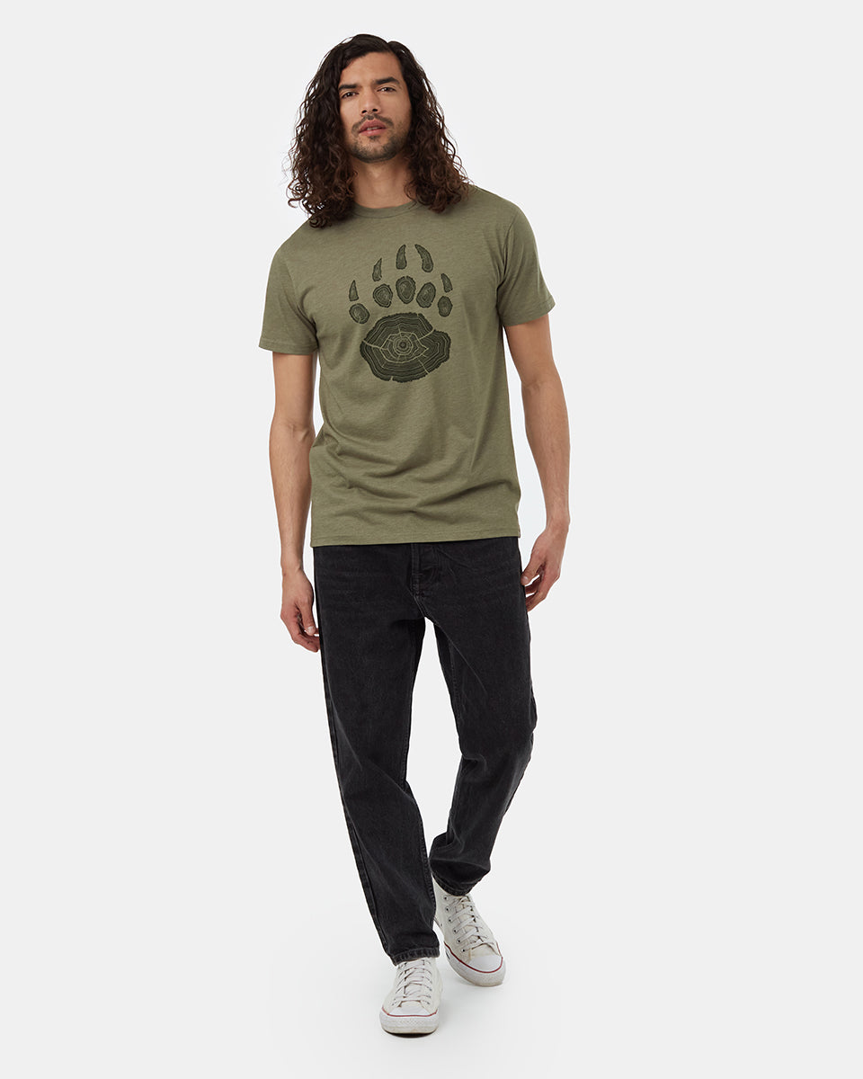 Camiseta con garra de oso