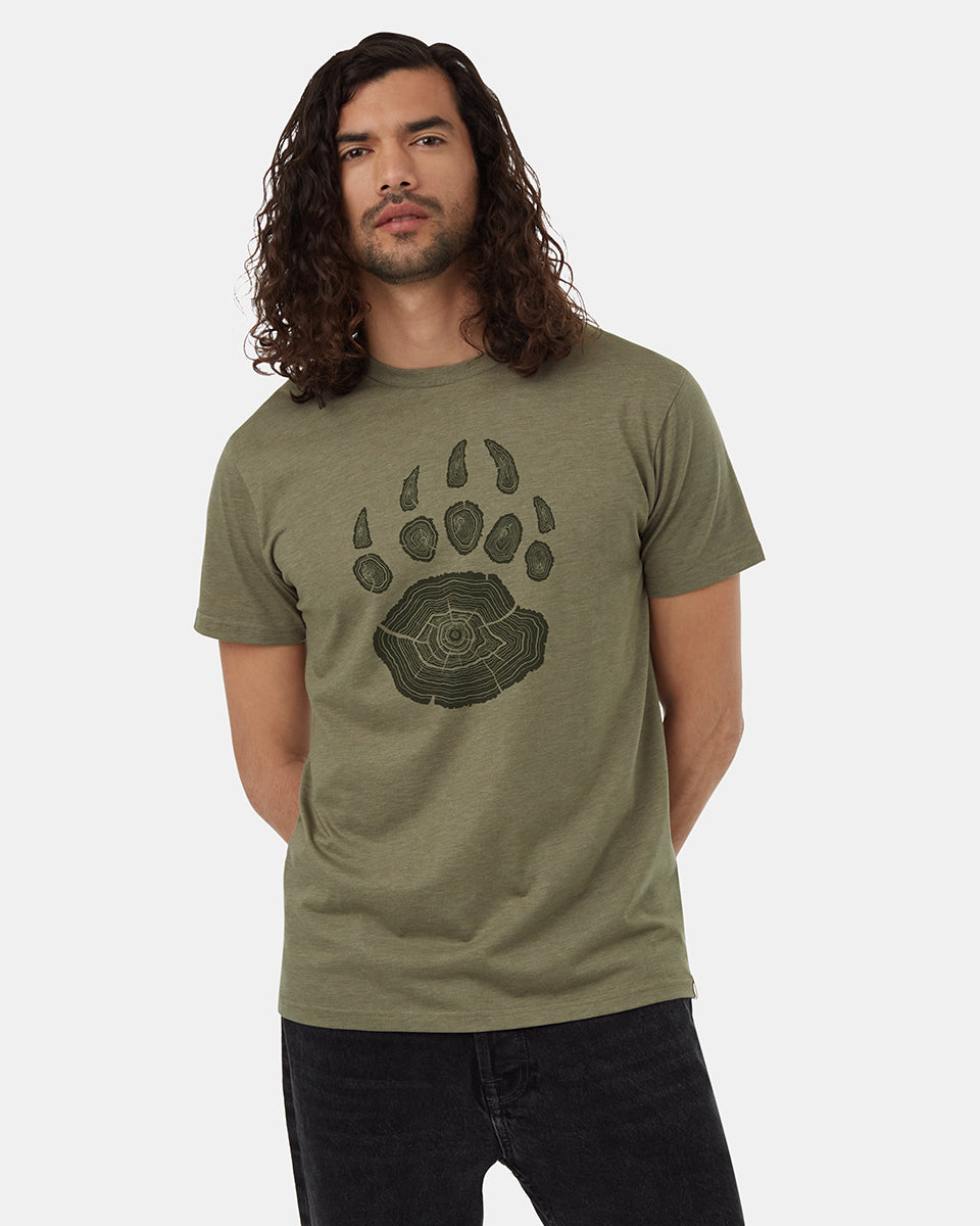 Camiseta con garra de oso