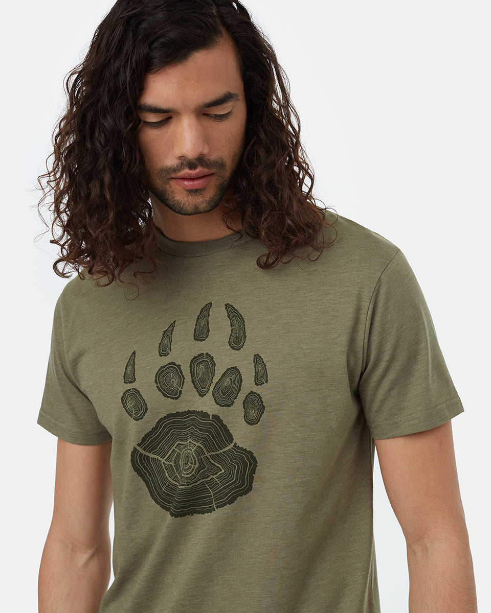 Camiseta con garra de oso