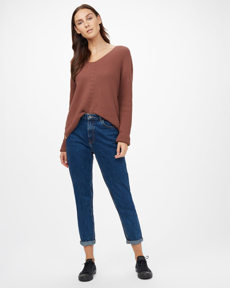 Πουλόβερ Highline με V λαιμόκοψη