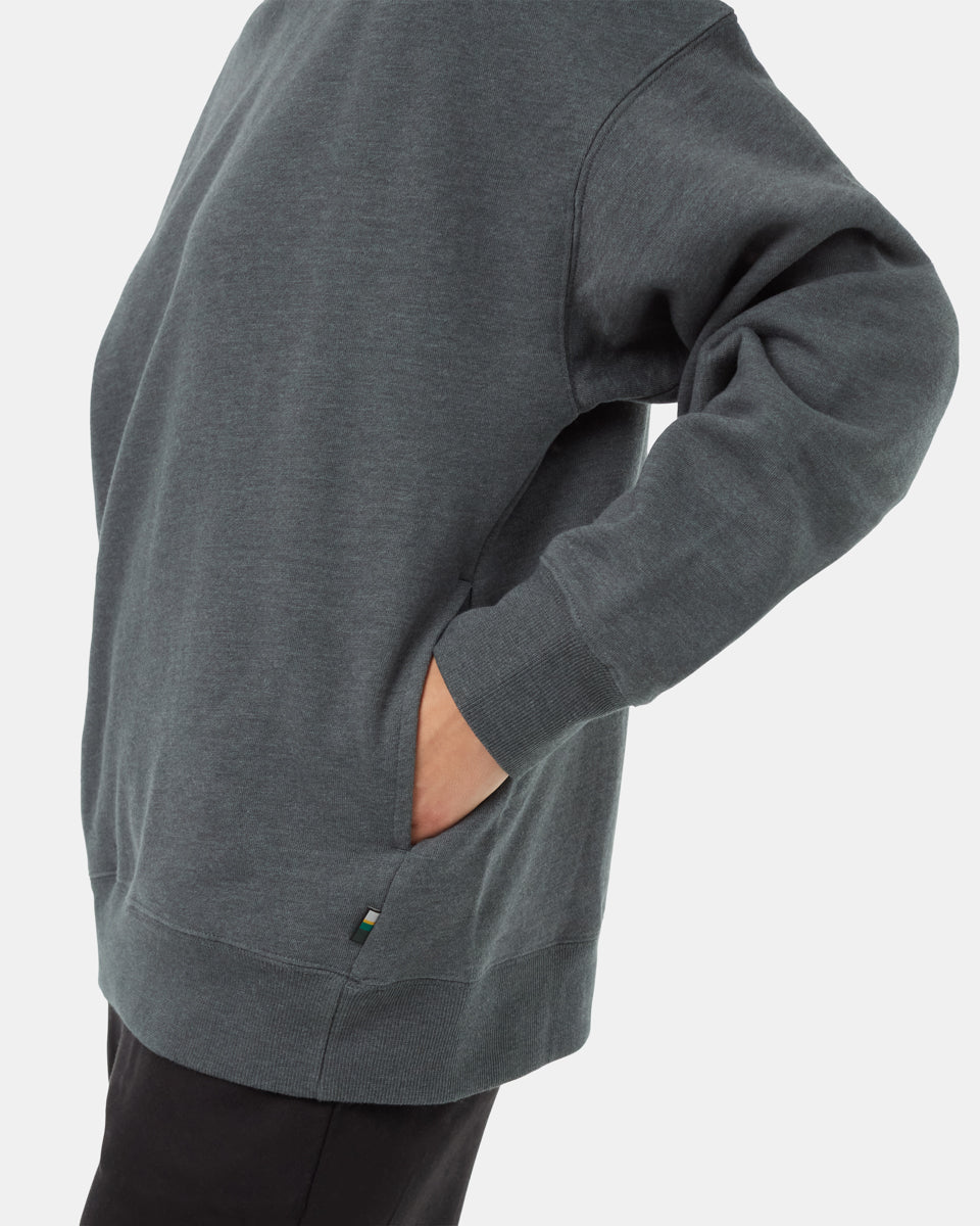 Treefleece Oversized Ψεύτικο Λαιμόκοψη