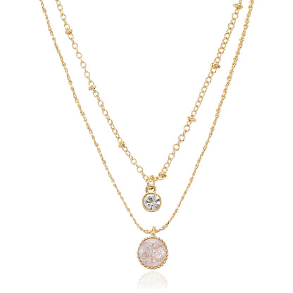 Time and Tru Layered Necklace