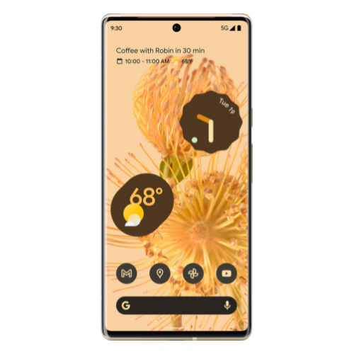 Google Pixel 6 Pro Cloudy White 128GB (Ξεκλείδωτο)