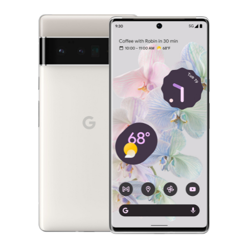 Google Pixel 6 Pro Cloudy White 128GB (Ξεκλείδωτο)