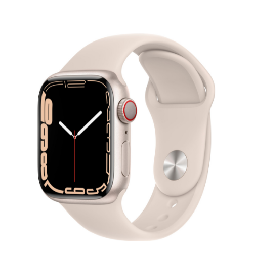 Apple Watch Series 7 Starlight de 45 mm (celular y GPS)