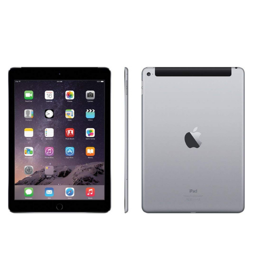 iPad Air 2 (2ης γενιάς, 9,7") 128GB Space Gray (Κινητή τηλεφωνία + Wifi)
