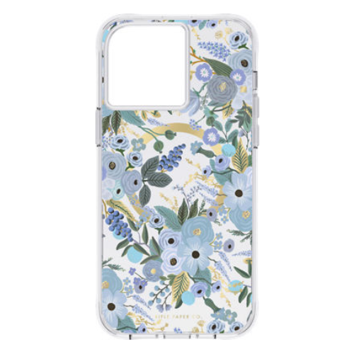 Θήκη Case-Mate Rifle Paper Co. (MagSafe) - Garden Party Blue - iPhone 14 Pro Max
