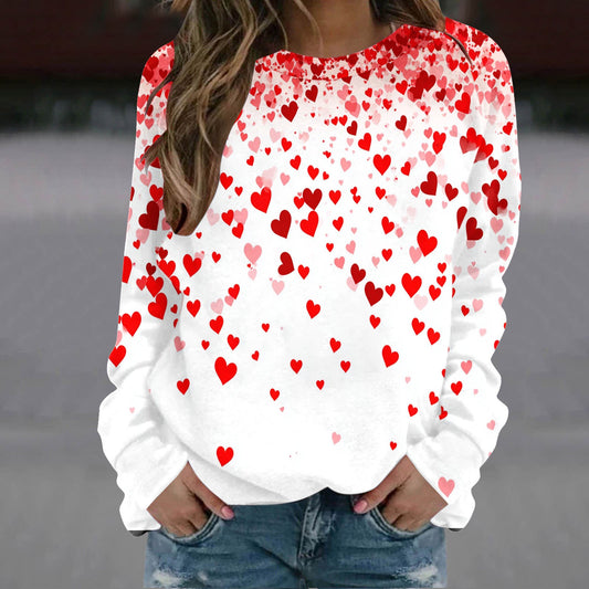 Titcea Women's Valentine's Heart Sweater