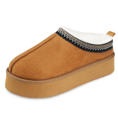 Vonmay Women's Cozy Platform Slippers