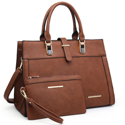 Women's Flap-Over Tote Satchel