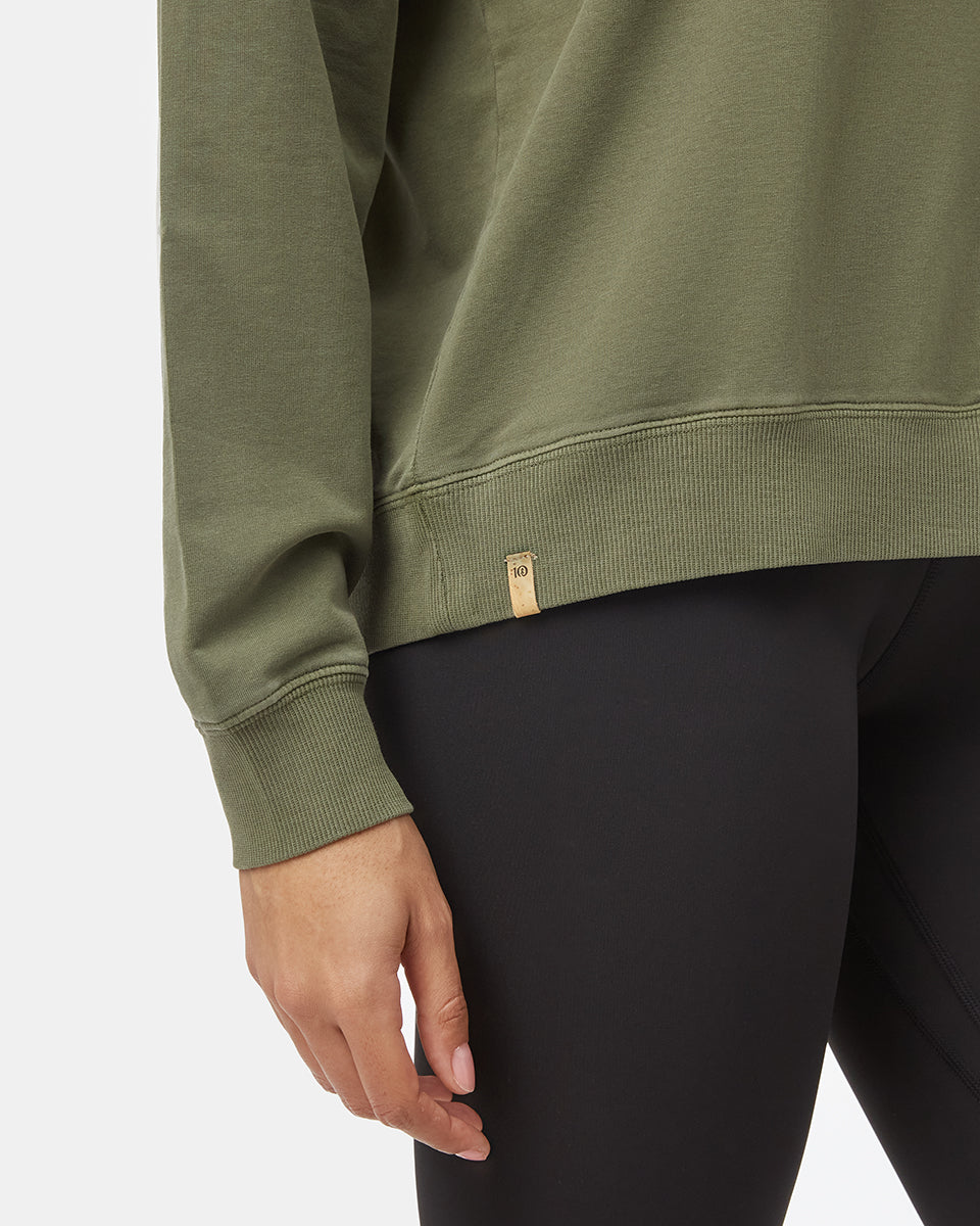 Γαλλικό Terry Oversized Crew