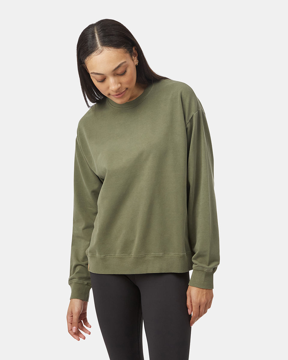 Γαλλικό Terry Oversized Crew