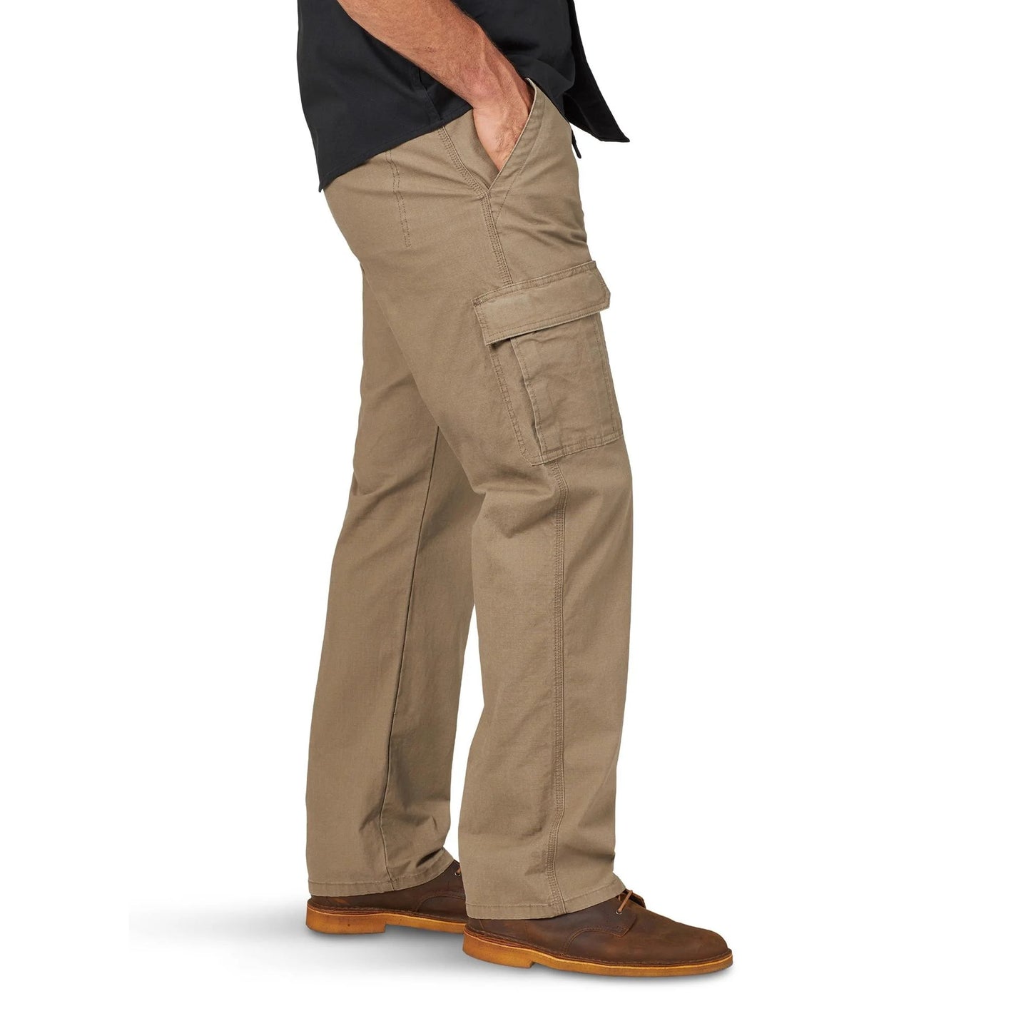 Wrangler Men's Relaxed Fit Stretch Cargo Pants