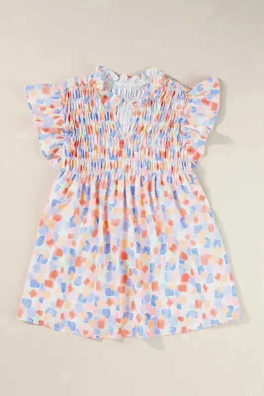 Abstract Elegance Blouse