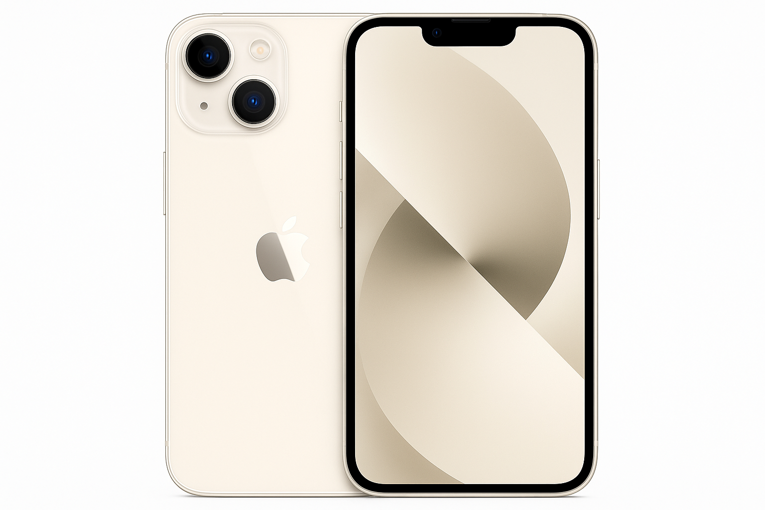 Apple Iphone 14 Starlight colour