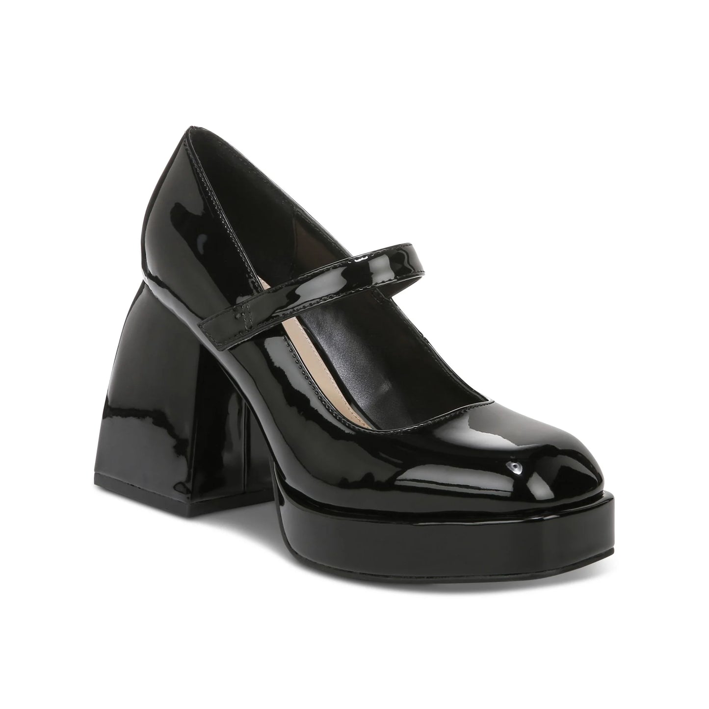 BAR III Women's Black Nexie Mary Jane Pumps