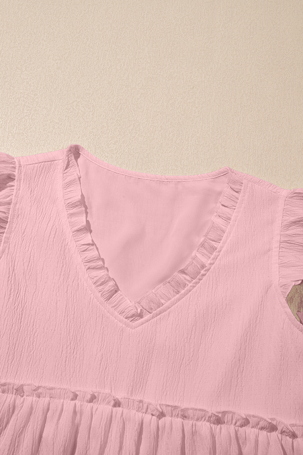 Blush Breeze Flowy Top