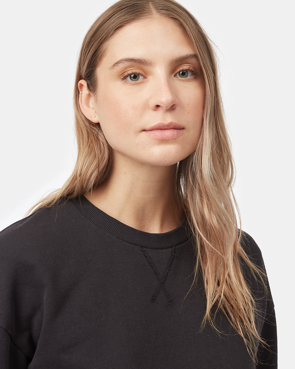 Organic Cotton French Terry Crew