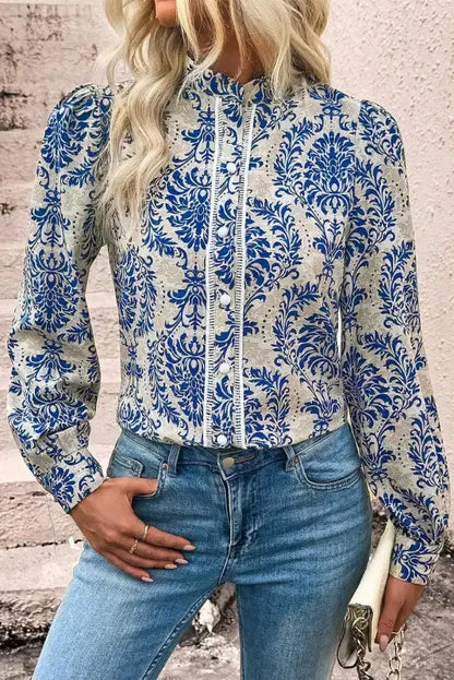 Boho Blossom Lace Blouse