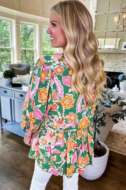 Daisy Delight Peplum Blouse