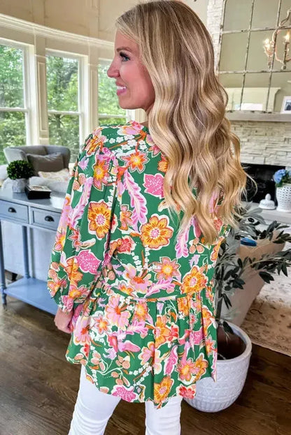 Daisy Delight Peplum Blouse