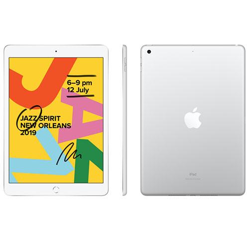 iPad 2019 (7ης γενιάς, 10,2") 32GB Ασημί (Κινητή τηλεφωνία + Wifi)