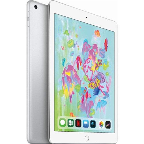 iPad 2018 (6ης γενιάς, 9,7") 32GB Ασημί (Κινητή τηλεφωνία + Wifi)