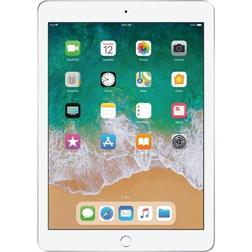 iPad 2018 (6ης γενιάς, 9,7") 128GB Ασημί (Κινητή τηλεφωνία + Wifi)